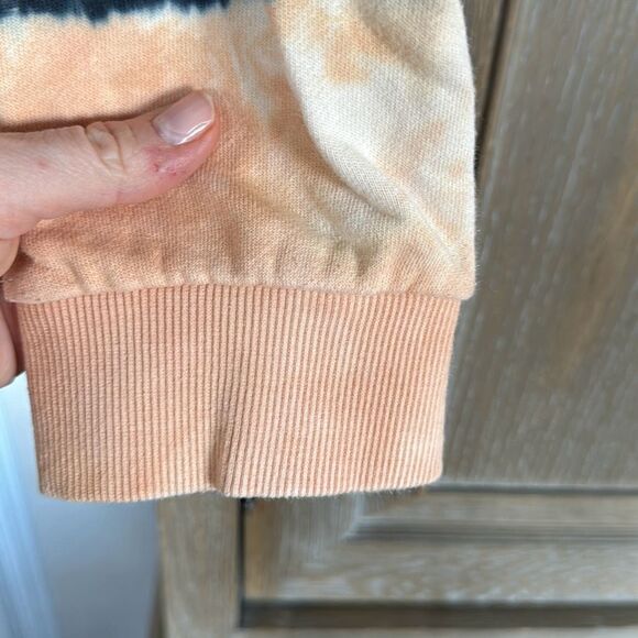 PE Nation Score Runner Sweatshirt Coral Gold Tie Dye size small/ petite - Picture 10 of 13